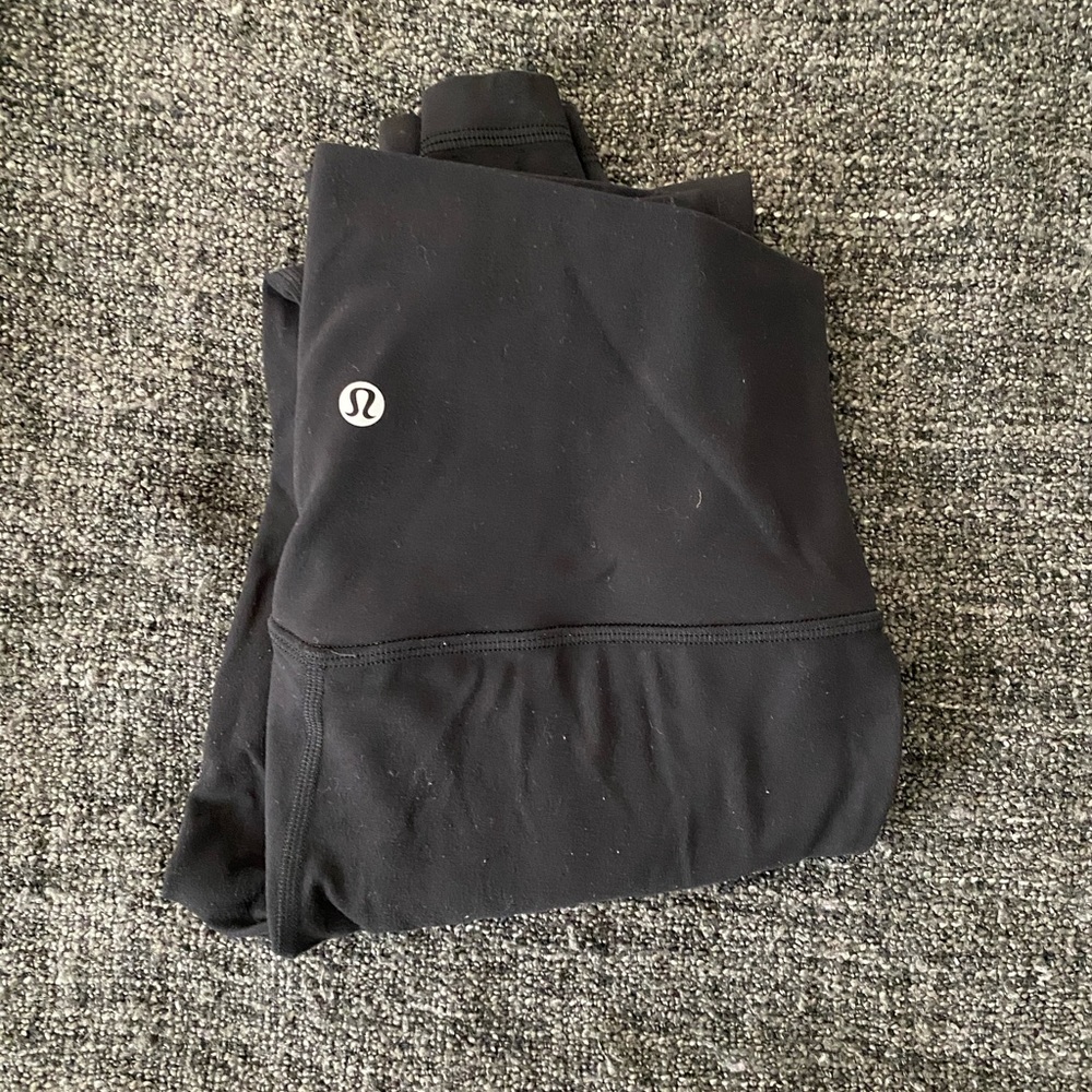 Black align pants
